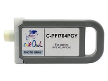700ml Compatible Cartridge for CANON PFI-704PGY PHOTO GRAY